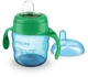 Чашка з м'яким носиком та ручками philips avent 6 міс + блакитна (scf551/05) (200 мл) (8710103854371) - зображення 1