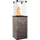 Газовий обігрівач Kratki PATIO MINI керамограніт OXIDE NERO - ручне управління - зображення 1
