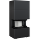 Камінна топка Kratki NBC 7 в обудові HOME EASY BOX стальний - чорний - изображение 3