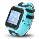 Детские умные часы с GPS UWatch F2 с фонариком и камерой Blue - изображение 1