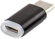 Переходник Atcom Micro USB - USB Type-C Black (8101) - изображение 2