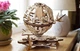 Механический деревянный 3D пазл Ugears Глобус из фанеры (70128) - изображение 8