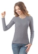 Кофти Вол (cornett) Kl 061 XL білий/т.синя смужка - изображение 1