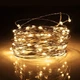 Cветодиодная гирлянда нить 5 м 50 led (теплая белая) Warm White на батарейках #15 - изображение 3