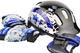 Набор роликовые коньки Action ZERO Blue 34-37 + комплект защиты (PW117CE308905/34-37) - изображение 10