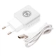 Мережевий зарядний пристрій WK WP-U11i Blanc 2.1A 2USB плюс кабель Lightning 220V EU білий - зображення 3