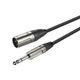 Мікрофонний кабель Roxtone DMXJ260L10, XLR - Jack, 2x0.22, 10 м - зображення 1