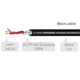 Микрофонный кабель Roxtone GPTC085L3, Jack - Mini Jack, 2x0.22, 3 м - изображение 2