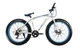 Велосипед E-motion Fatbike 26"х4.0 біло-синій - зображення 1
