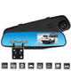 Автомобильное зеркало видеорегистратор с камерой заднего вида DVR L-708 PRO ORIGINAL (2 камеры) с разметкой - изображение 1