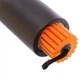 Массажный ролик роллер 3 в 1 Foam Roller Zelart 0271 45x16 см Black-Orange - изображение 3