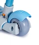 Детский самокат SCOOTER SMART 5 в 1 голубой, святящиеся колеса S-1451904439 - изображение 4