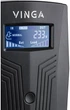 ИБП Vinga LCD 800VA plastic case (VPC-800P) - изображение 3