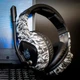 Игровые наушники Onikuma K19 с микрофоном и LED RGB подсветкой проводные White (K19) - изображение 6