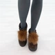 Ботинки женские Woman's heel маломерные 38 коричневые (О-758) - изображение 2
