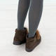 Ботинки женские Woman's heel маломерные 38 коричневые (О-758) - изображение 3