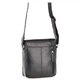 Чоловіча шкіряна сумка Visconti Messenger Bag A5 Black (S7 BLK) - зображення 2