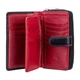 Кошелек женский кожаный Visconti Ruby Black/Red (CD22 BLK/RED) - изображение 8