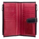 Кошелек женский кожаный Visconti Jade Black/Red (CD23 BLK/RED) - изображение 2