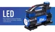 Компресор "ViTOL" К-70 150psi/23Amp /90л/2 циліндра /шланг 5,0м/клеми - изображение 6