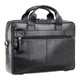 Мужская кожаная сумка Visconti Hugo с отд/для ноутбука 15" с защ RFID Black (ML31 BLK) - изображение 2