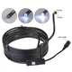 Технический водонепроницаемый эндоскоп камера 7мм Endoscope 10m USB бороскоп автомобильный Black - изображение 1