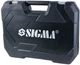 Набор насадок торцевых и бит Sigma 1/2", 3/8", 1/4" 216 шт в кейсе (6003841) - изображение 4