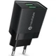 Зарядное устройство MakeFuture 2.4A 2USB Auto-ID Black (MCW-22BK) - изображение 1