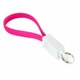 Дата кабель USB 2.0 AM to Type-C 0.18m pink Extradigital (KBU1788) - изображение 1