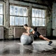 М'яч для фітнесу Reebok Training 65 см Grey (RAB-12016GRBL) - зображення 3