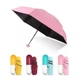Мини зонт в капсуле Umbrella карманный зонт в футляре Розовый - изображение 2