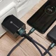 Зарядное устройство MakeFuture 2.4A 2USB Auto-ID Black (MCW-22BK) - изображение 3