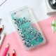 Чохол Glitter для Samsung Galaxy J3 2016 / J300 / J320 Бампер рідкий блиск бірюзовий Без бренду - зображення 2