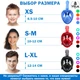 Дитяча X/S Панорамна Снорклінг Маска (3-10років) Повнолицева FB KidsStyle для плавання в морі, пірнання під воду з трубкою Плавальні Підводні Окуляри для снорклінгу - мономаска на все обличчя із захисним клапаном Pink - зображення 8