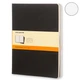 3 блокноти Moleskine Cahier великих чорних 9788883705014 - изображение 1