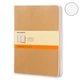 3 блокноти Moleskine Cahier великих бежевих 9788883705045 - изображение 1