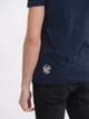 Футболка хлопковая длинная мужская Tommy Hilfiger 9175.1 S Синяя - изображение 5