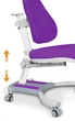 Дитяче крісло Evo-Kids Omega KS Violet (Y-220 KS) - зображення 7