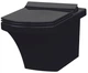 Унітаз IDEVIT Vega SETK2804-0606-071-1-6000 + сидіння Ultra Slim Soft Close дюропластів чорний (SETK2804-0606-071-1-6000) - зображення 1