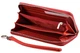 Женский кожаный кошелек клатч на молнии St leather (ST238) 382021 Красный - изображение 2