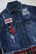 Джинсова куртка A-yugi Jeans 176 см Синій (2125000589725) - зображення 2