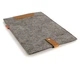 Чохол для планшета FeltFabricDesign 35×24 з фетру сірий М16 (10486) - зображення 1