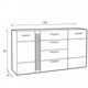 Комод Locarno Forte 150x82x41 (LCRK231) 001075 - изображение 2