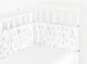 Бортик в детскую кроватку Cosas Welt Bed Crown 30х180 (4822052038529) - изображение 1