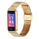 Фітнес браслет Smart Band MX Y8 3D дисплей Тонометр Золотий (SBY83DTG) - зображення 1