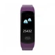 Фітнес браслет Smart Band MX ET08 Тонометр + ЕКГ + PPG Пурпурний (SBET08TP) - зображення 4