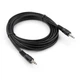 Кабель мультимедійний Jack 3.5mm 3 m MM 3С Vinga (VCPDCJ35MM3BK) - зображення 2