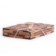 Камені для віскі в подарунковій упаковці Whiskey stones Original Wood 9шт зі стеатиту + мішечок Сірі - зображення 3
