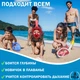Полнолицевая Снорклинг Маска L/XL FreeB панорамная на все лицо - для плавания купания ныряния - Плавательные Очки мономаска на все лицо с трубкой и клапаном + крепление под экшн камеру для подводной съемки взрослым и детям Pink - изображение 8