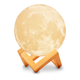 Ночник 3D светильник луна Moon Touch Control 15 см, 5 режимов - изображение 6